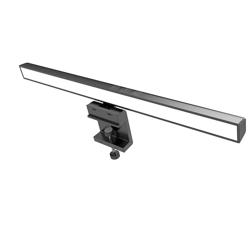 Computer Monitor Light LED Screen Bar USB Powered Dimmable 3 Color Temperature Modes Touch Control For Desktop