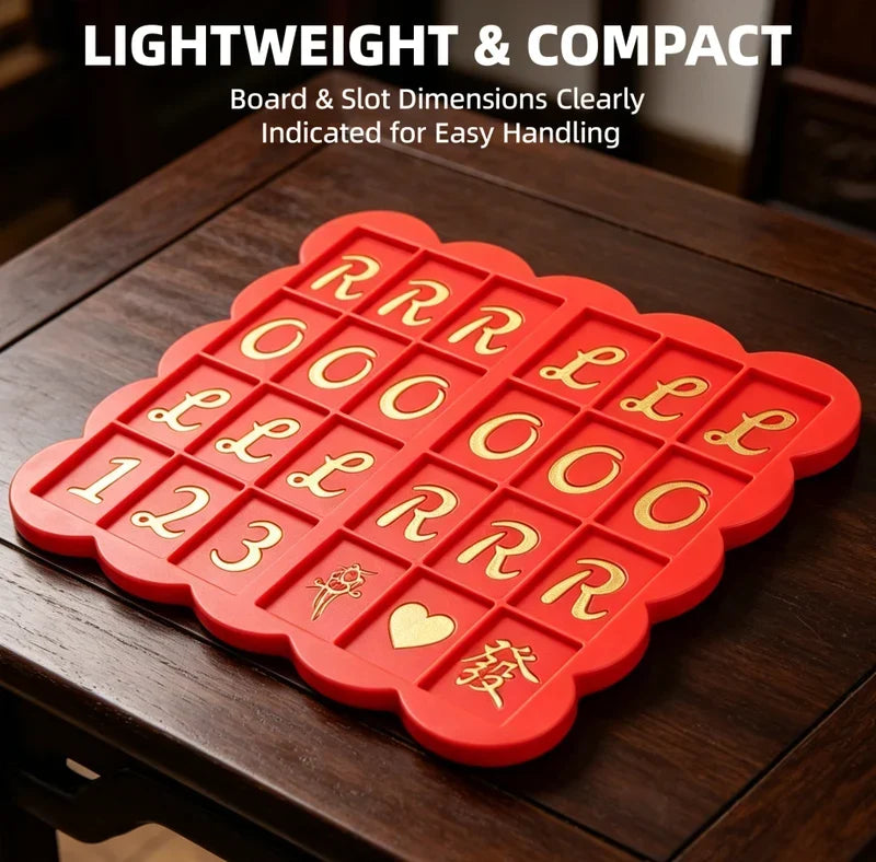 Mahjong Practice Board – 3D Printed