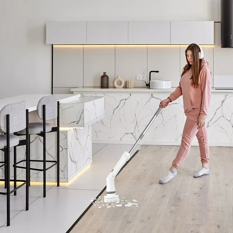 Electric Spin Scrubber – Cordless Rechargeable Cleaning Brush