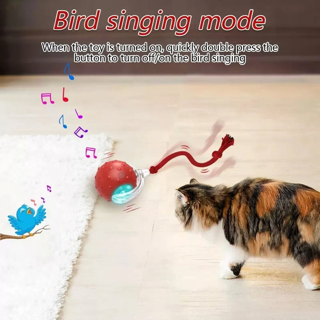 Interactive Cat Toy Ball Super Drive Cat Rolling Balls With