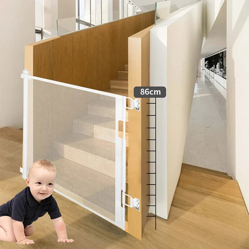 Children's Folding Retractable Door Railing