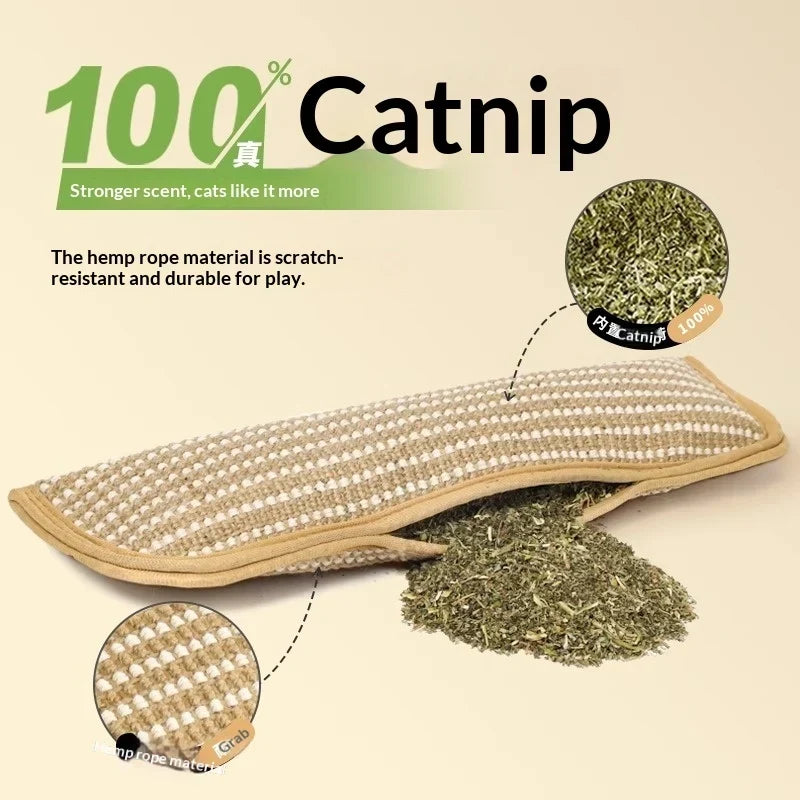 Catnip Pillow – Self-Amusing, Bite-Resistant