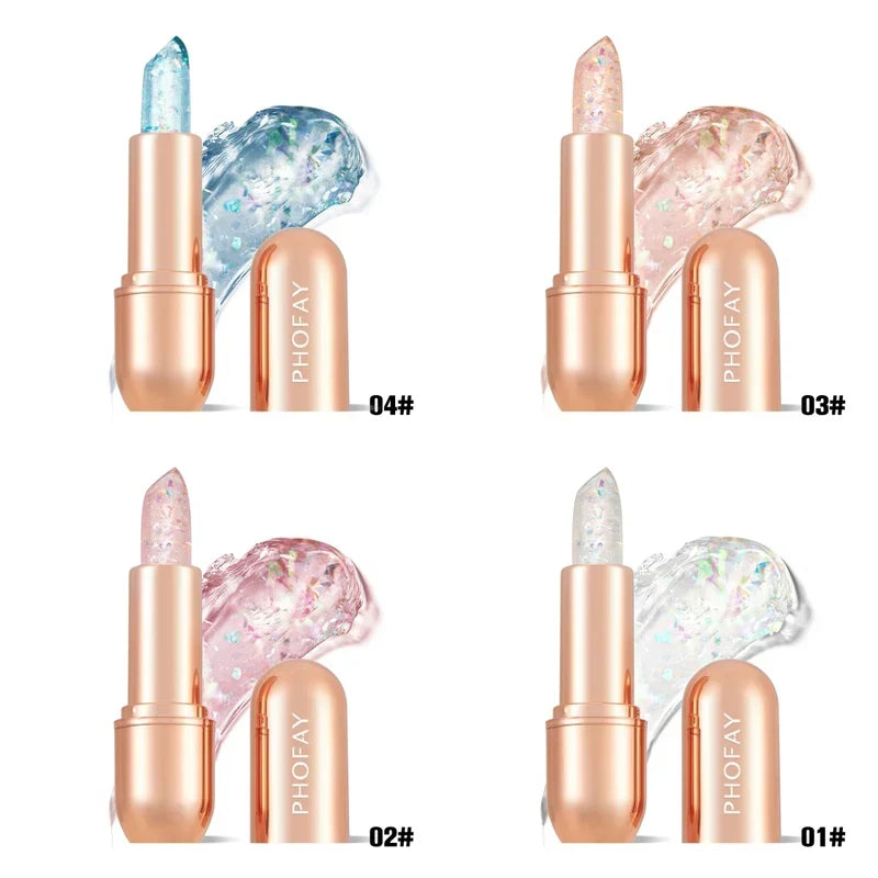 PHOFAY Moisturizing Jelly Warm Lipstick